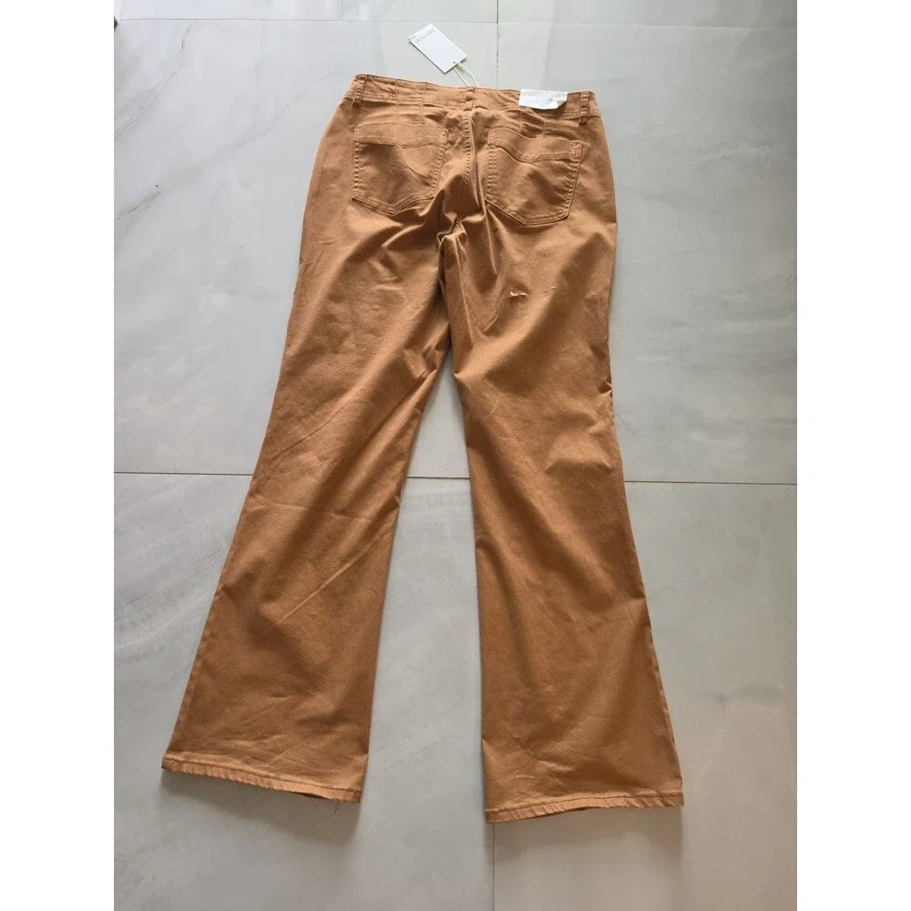 Kensie Jeans High-Rise  Size 10/30 (Caramel Color) Pants - New With Defects